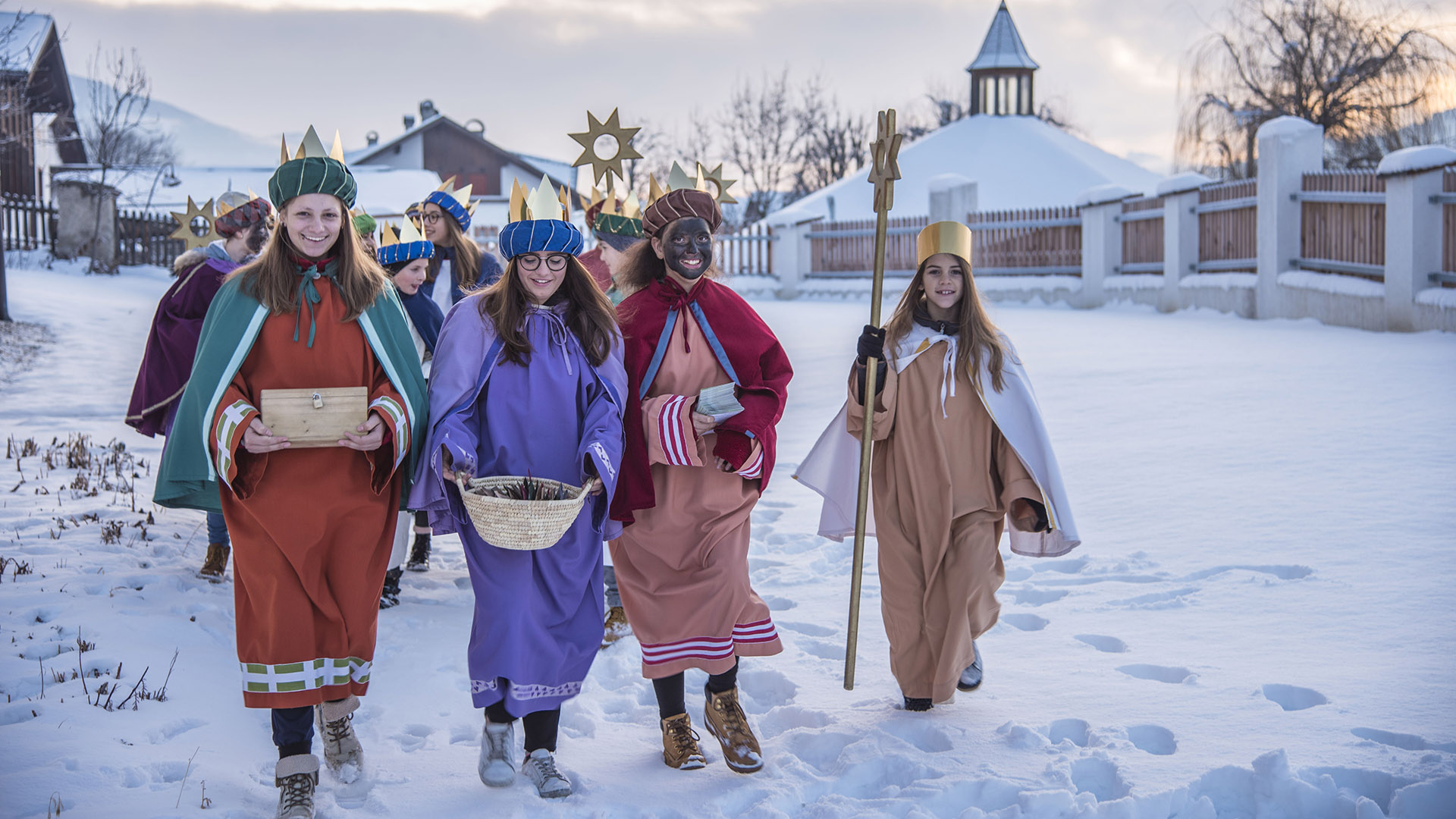 Sternsinger in Italien Sternsinger in Italien