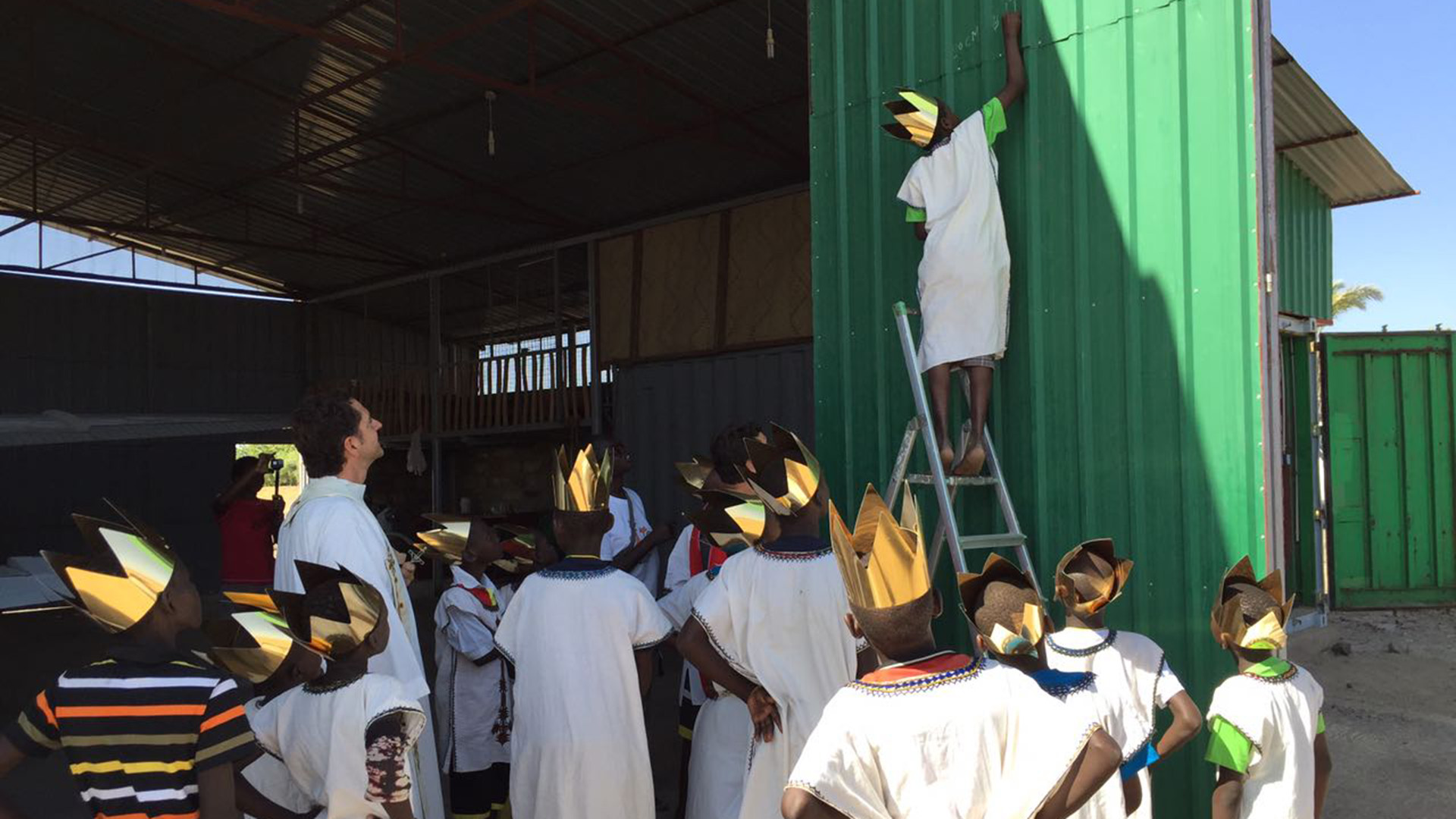 Sternsinger in Kenia