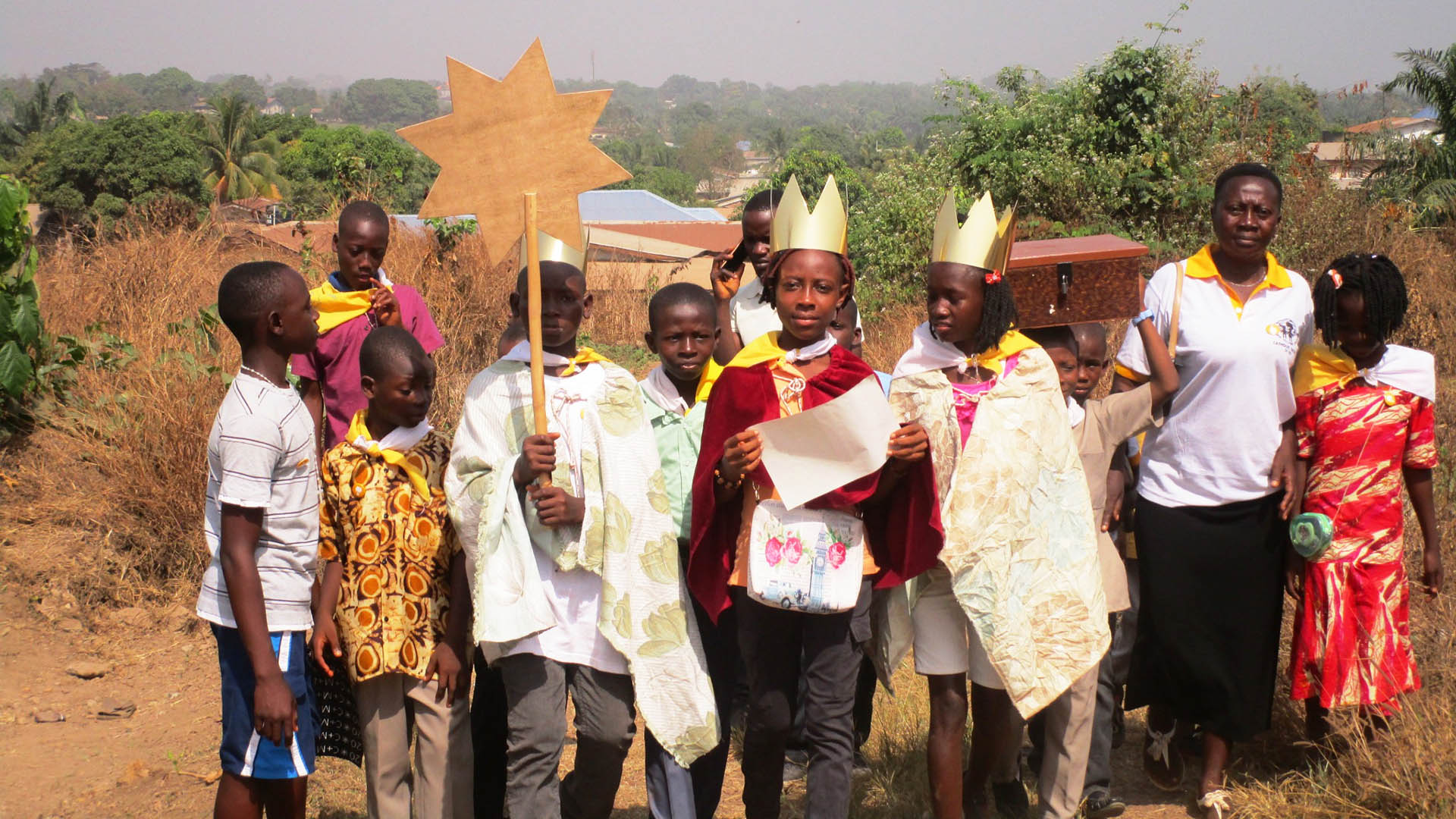 Sternsinger in Sierra Leone