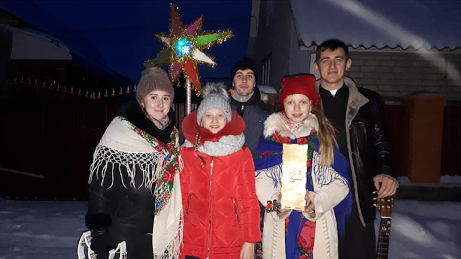 Sternsinger in der Ukraine