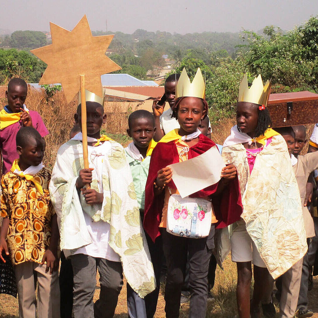 Sternsinger in Sierra Leone